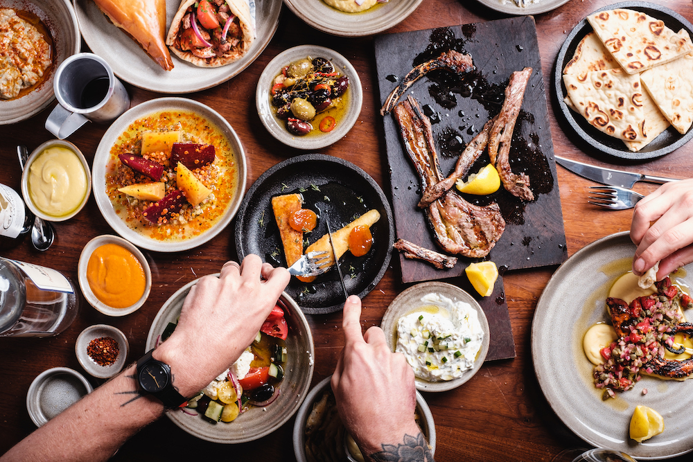 All the dishes are best enjoyed as sharing plates